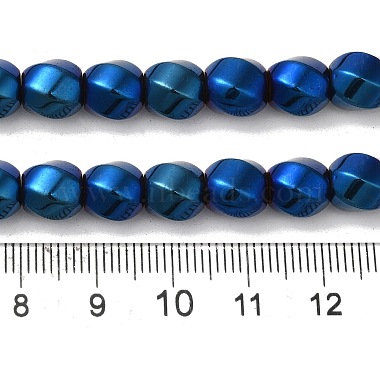 Electroplated Non-Magnetic Synthetic Hematite Beads Strands(G-P518-05F-01)-4