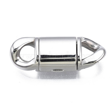 304 Stainless Steel Fold Over Clasps(STAS-S080-01A-P)-2