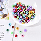 Craft Mixed Color Acrylic Beads(SACR-YW0001-07)-8