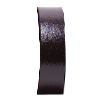 Flat Leather Jewelry Cord, Jewelry DIY Making Material, Coconut Brown, 10x2mm, about 80cm/pc