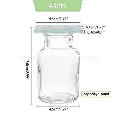 стеклянная бутылка оликрафт(AJEW-OC0001-95)-2