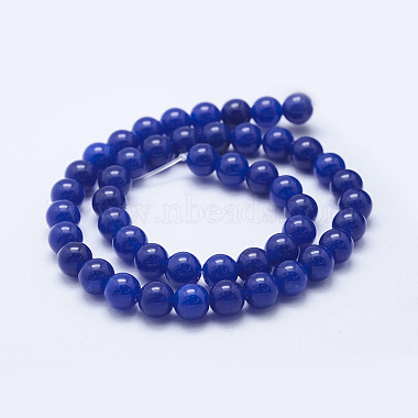 Natural Jade Beads Strands(G-E443-B02)-2
