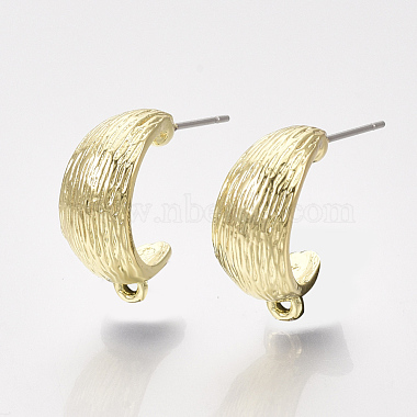Accessoires de clous d'oreilles en alliage(X-PALLOY-S125-034)-2