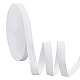 Flat Polycotton Twill Tape Ribbon(OCOR-WH0066-92F-02)-1