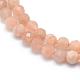Chapelets de perles de sunstone naturelle naturelles(G-E411-13B-3mm)-3