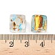 Perles en verre de feuille(FOIL-D074-01E)-4