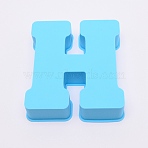 Alphabet Silicone Molds, Resin Casting Molds, For UV Resin, Capital Letter Symbol, DIY Crystal Word, Letter.H, 160x142x35mm(DIY-SZC0006-01A-H)