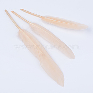 Goose Feather Costume Accessories, Dyed, PeachPuff, 100~175x13~25mm(X-FIND-Q056-20)