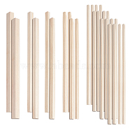 26Pcs 5 Style Triangle Wood Sticks, for Modeling DIY Hobby Crafts Woodworking, BurlyWood, 29x0.9~2x0.4~1cm(DIY-OC0010-14)