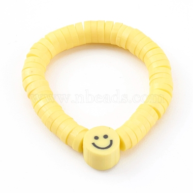 Yellow Polymer Clay Finger Rings