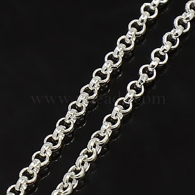 Brass Chain Necklaces(X-NJEW-D079-N)-2