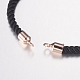 Nylon Twisted Cord Bracelet Making(MAK-F019)-4