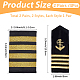 2 Pairs 2 Styles Polyester Fiber Epaulettes(AJEW-CN0008-34)-2