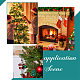 Crochet Christmas Tree Hanging Pendant Decorations(HJEW-WH0007-14)-6