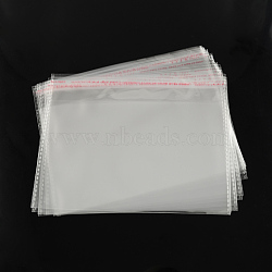 OPP Cellophane Bags, Rectangle, Clear, 24x30cm, Unilateral Thickness: 0.035mm, Inner Measure: 21x29cm(OPC-R012-32)