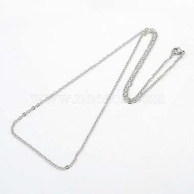 Unisex Classic Plain 304 Stainless Steel Mens Womens Necklaces(X-STAS-H325-P)-2