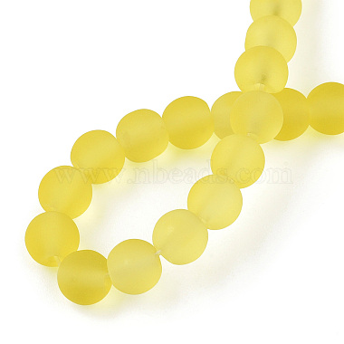 perles en verre transparentes brins(GLAA-T032-T6mm-MD12)-4