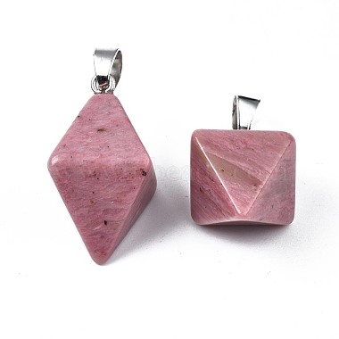 Natural Rhodochrosite Pendants(X-G-N326-107B)-4