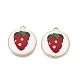 Printed Alloy Enamel Pendants(ENAM-N072-02KCG-01)-1