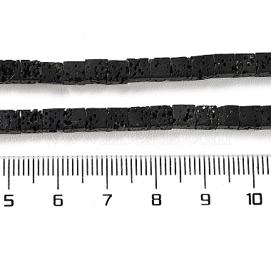 Synthetic Lava Rock Dyed Beads Strands(G-H311-02A-10)-6