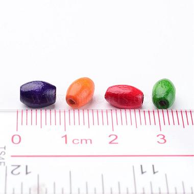 Lead Free Oval Natural Wood Beads(X-TB096Y)-4