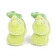Flocking  Opaque Resin Pendants(RESI-P053-01C-P)-2