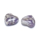 Natural Chevron Amethyst Heart Love Stone(G-F678-28)-2