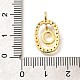 Brass Micro Pave Cubic Zirconia Pendants(ZIRC-P123-01G-O02)-3