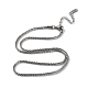304 collar de cadena con eslabones de púas de acero inoxidable(NJEW-D045-06P)-1