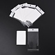 100Pcs Rectangle Paper One Pair Earring Display Cards with Hanging Hole(CDIS-YW0001-02B)-3