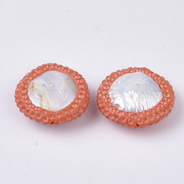 Polymer Clay Rhinestone Beads(X-RB-S055-41I)-2