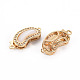 Brass Micro Pave Clear Cubic Zirconia Fishhook Clasps(KK-S356-424-NF)-2