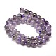 Natural Amethyst Round Bead Strands(X-G-I168-08-6mm)-2