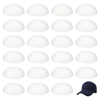 Plastic Half Hat Stay Baseball Cap Holder, Clear, 110x170x62mm
