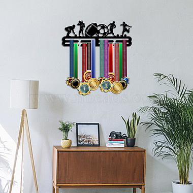 Support mural d'affichage de support de cintre de médaille de fer(ODIS-WH0021-792)-5
