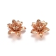 Bouchons de perles en laiton 3d(KK-G368-04KCG)-1