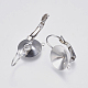 304 Stainless Steel Leverback Earring Settings(X-STAS-F139-052P)-2