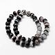 Natural Crystal and Agate Bead Strands(G-K134-03-12mm)-1