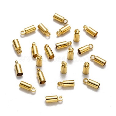 Rack Plating Brass Cord Ends(KK-TAC0015-02G)-5