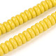 Opaque Solid Color Glass Beads Strands(GLAA-ZX008-8mm-18K)-1
