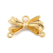 Alloy Chandelier Component Links, Bowknot, Golden, 12.5x20x4.5mm, Hole: 1.4mm and 2mm(FIND-U007-12G)