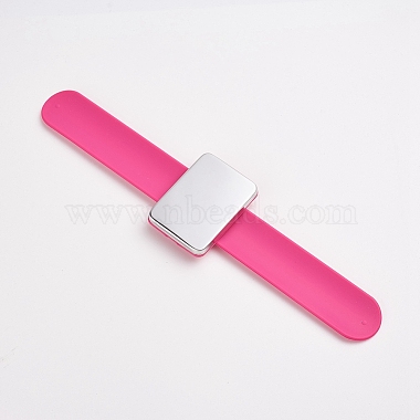 Magnetic Silicone Wrist Strap Bracelet(BJEW-WH0009-09B)-2