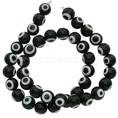 Perles vernissées manuelles(X-DF019Y-06)-2