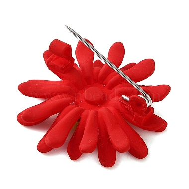 焼き付け塗装合金製ラペルピンバック（バックパック、衣類用）(AL-H002-01P)-3