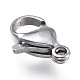 Tarnish Resistant 316 Surgical Stainless Steel Lobster Claw Clasps(STAS-M281-01P-D)-2