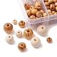 196Pcs 8 Styles Natural Unfinished Wood Beads(WOOD-FS0001-09)-3