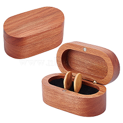 Wooden Box, Flip Magnetic Cover, BurlyWood, 8.4x4.4x4cm(WOOD-WH0029-05)