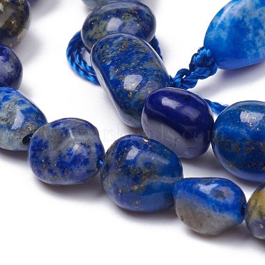 Chapelets de perles en lapis-lazuli naturel(G-L493-40)-2