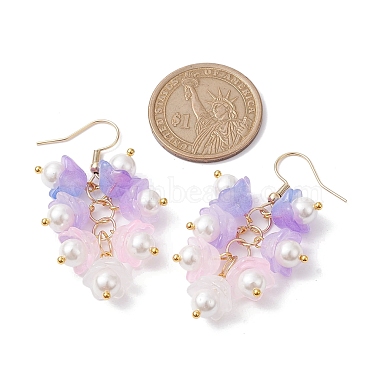 Glass Flower Dangle Earrings(EJEW-JE05661-02)-3