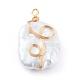 Pendentifs perle keshi perle baroque naturelle(PALLOY-JF00672-01)-1